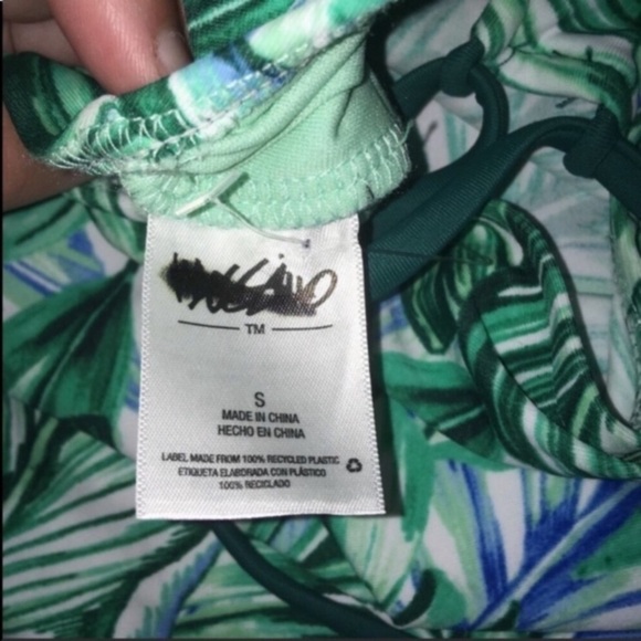 Mossimo Palm Leaf Tankini - Picture 5 of 6